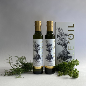 Pack aceite de oliva extra virgen fusionado con Romero y Orégano