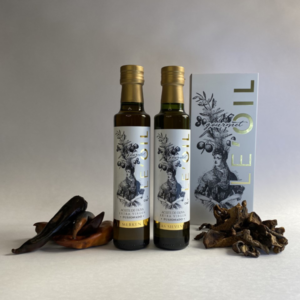 Pack aceite de oliva extra virgen fusionado con Merken y Seta Boletus